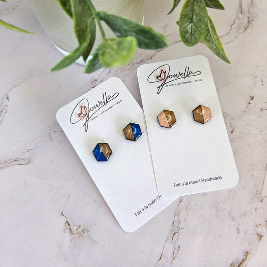 Studs | Hexagons