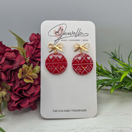 Boucles | Ornements Rouge