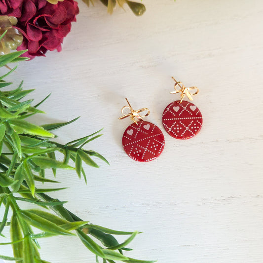 Boucles | Ornements Rouge