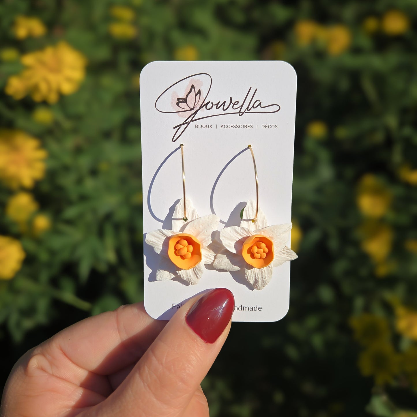 Boucles | Jonquille Blanche