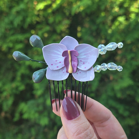 Peigne | Orchidé