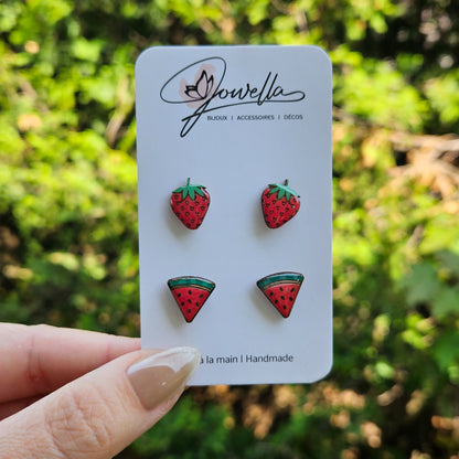 Clous | Duo Fraise-Melon