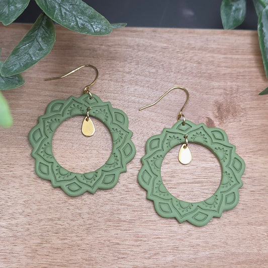 Boucles | Mandala Vert