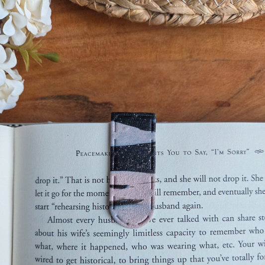 Marque-page | Rose Marbré