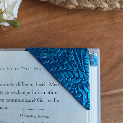 Marque-page | Bleu Chromé